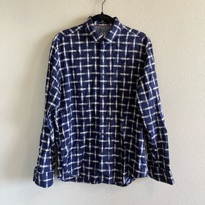 BUGATCHI Classic Fit Dress Shirt